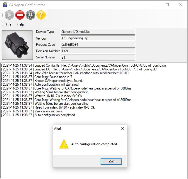 CANopen Configuration Tool - Image 4