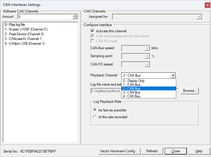CANtrace CAN bus Analyzer software - Image 5