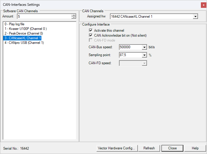 CANtrace CAN bus Analyzer software - Image 6